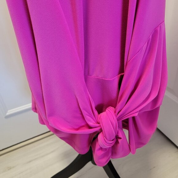 Artex Fashions Pink Tie Pullover Top Size XL NWOT - Picture 6 of 14